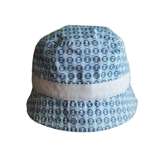 💥Izod Blue and White 100% Cotton Bucket Hat - Picture 2 of 4